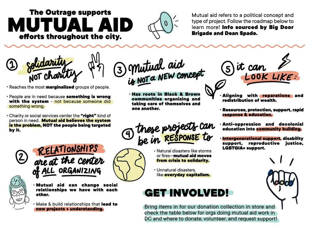 mutual aid efforts throughout the city